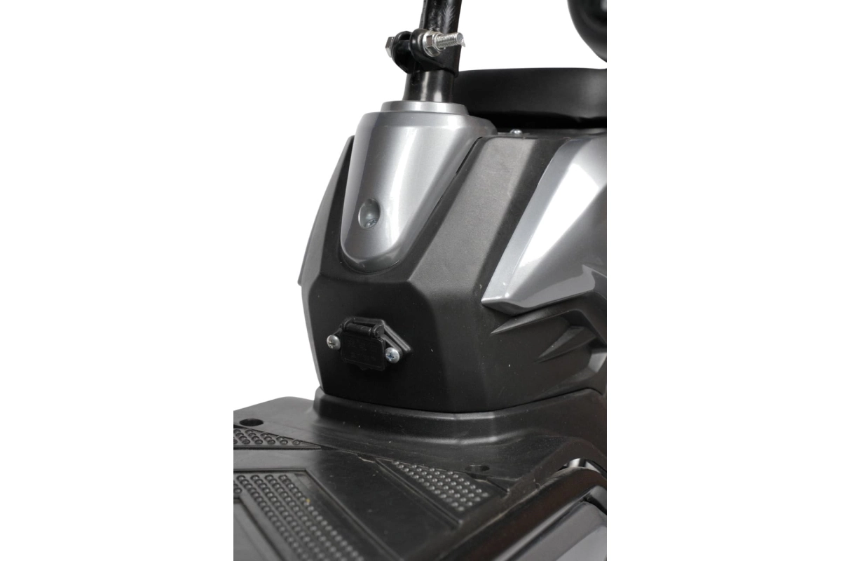  Электроскутер Nova EC-03 серый (без цепи)