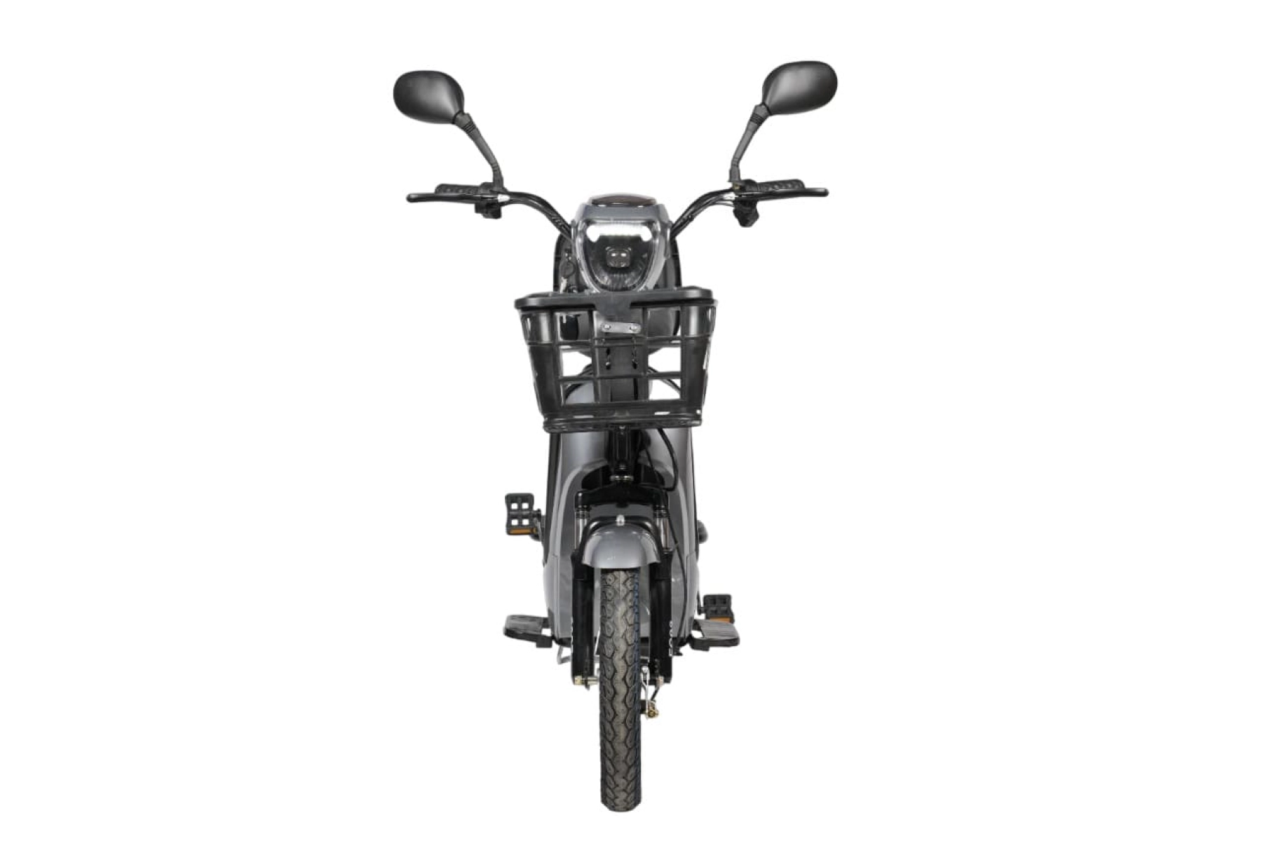  Электроскутер Nova EC-03 серый (без цепи)