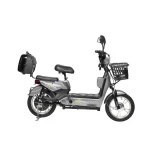  Электроскутер Nova EC-03 серый (без цепи)