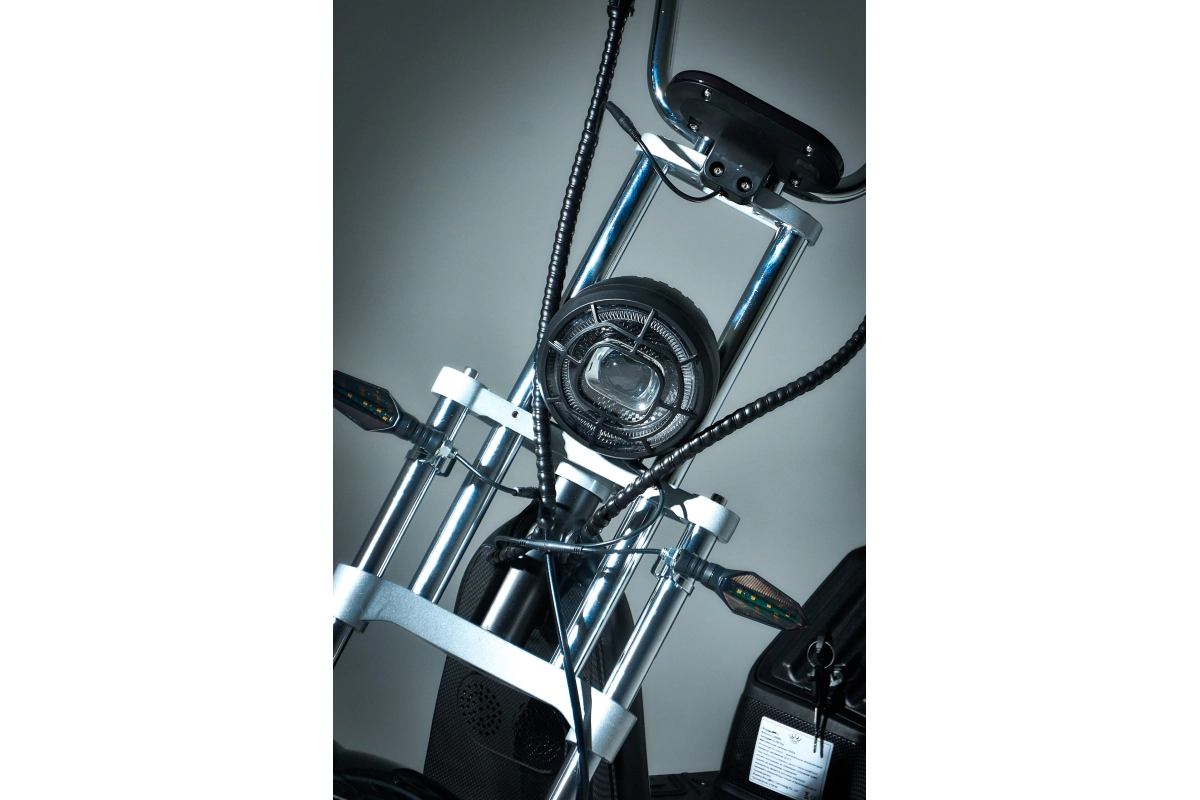 Электроскутер двухколёсный IKINGI X1 PRO