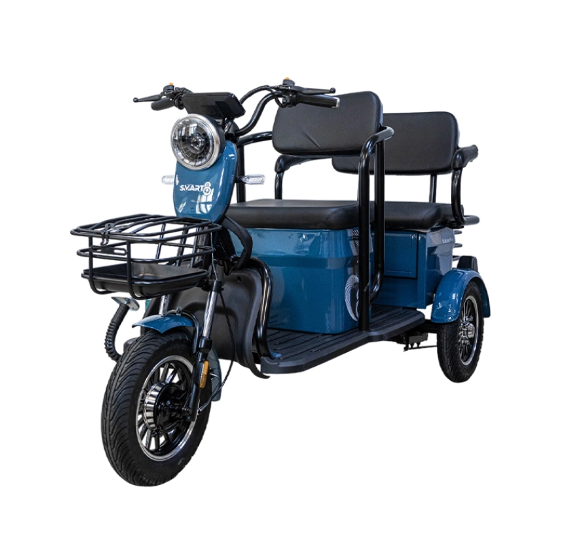 Электротрицикл Smart8 Bulbash Pro S синий