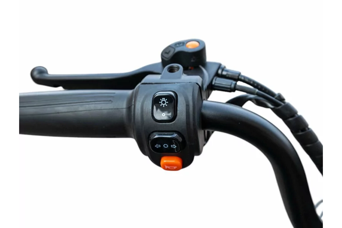 Электротрицикл Smart8 Bulbash Pro серый