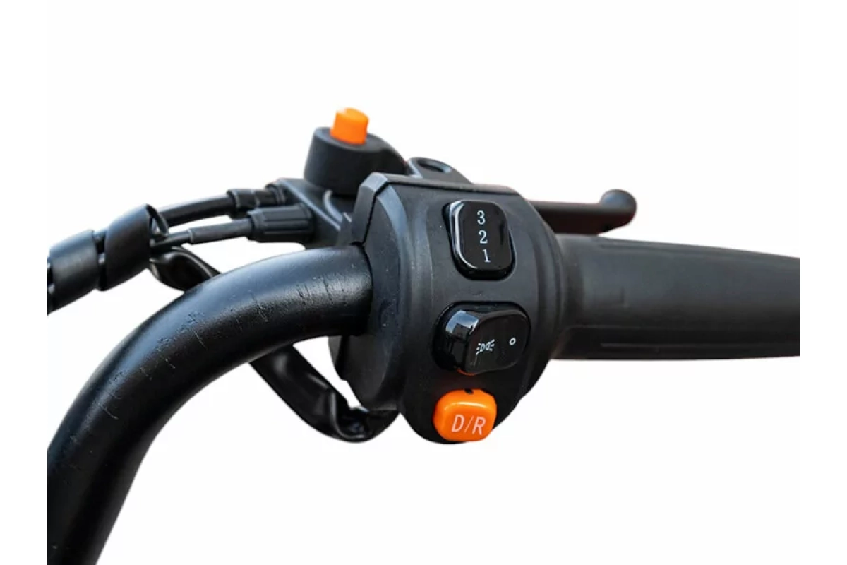 Электротрицикл Smart8 Bulbash Pro серый