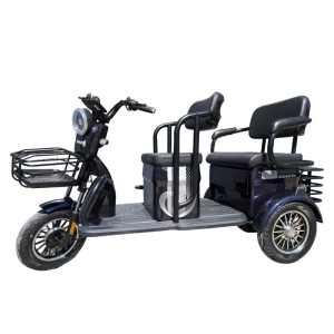 Электротрицикл Smart8 Bulbash Pro чёрный