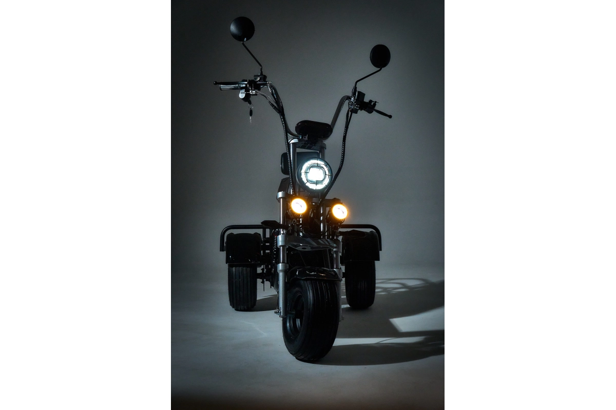 Электроскутер трёхколёсный IKINGI X1 PRO Trike