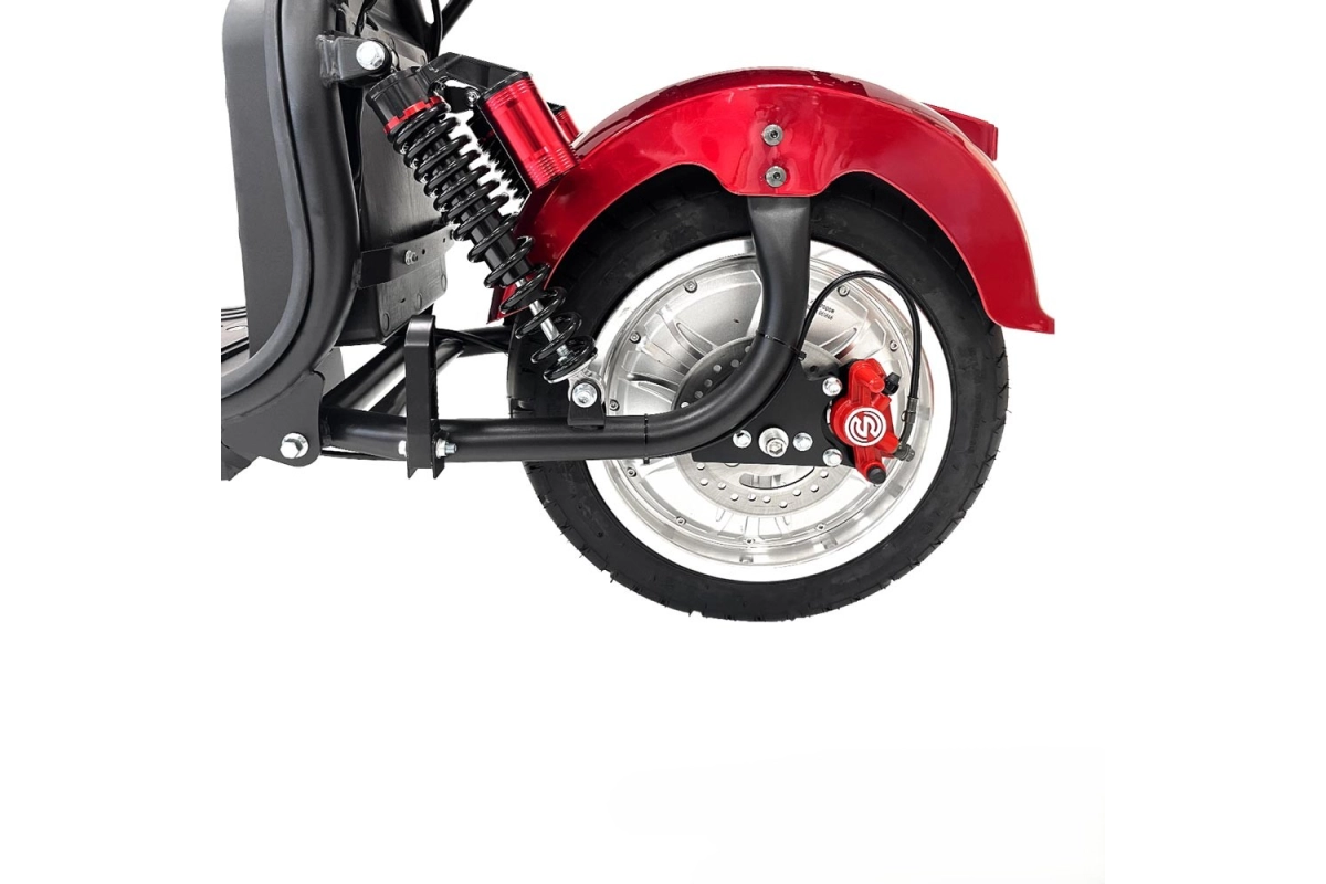 Электроскутер YAKAMA AP-H008-3 красный