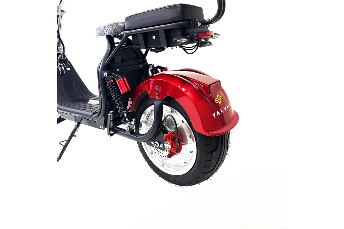 Электроскутер YAKAMA AP-H008-3 красный