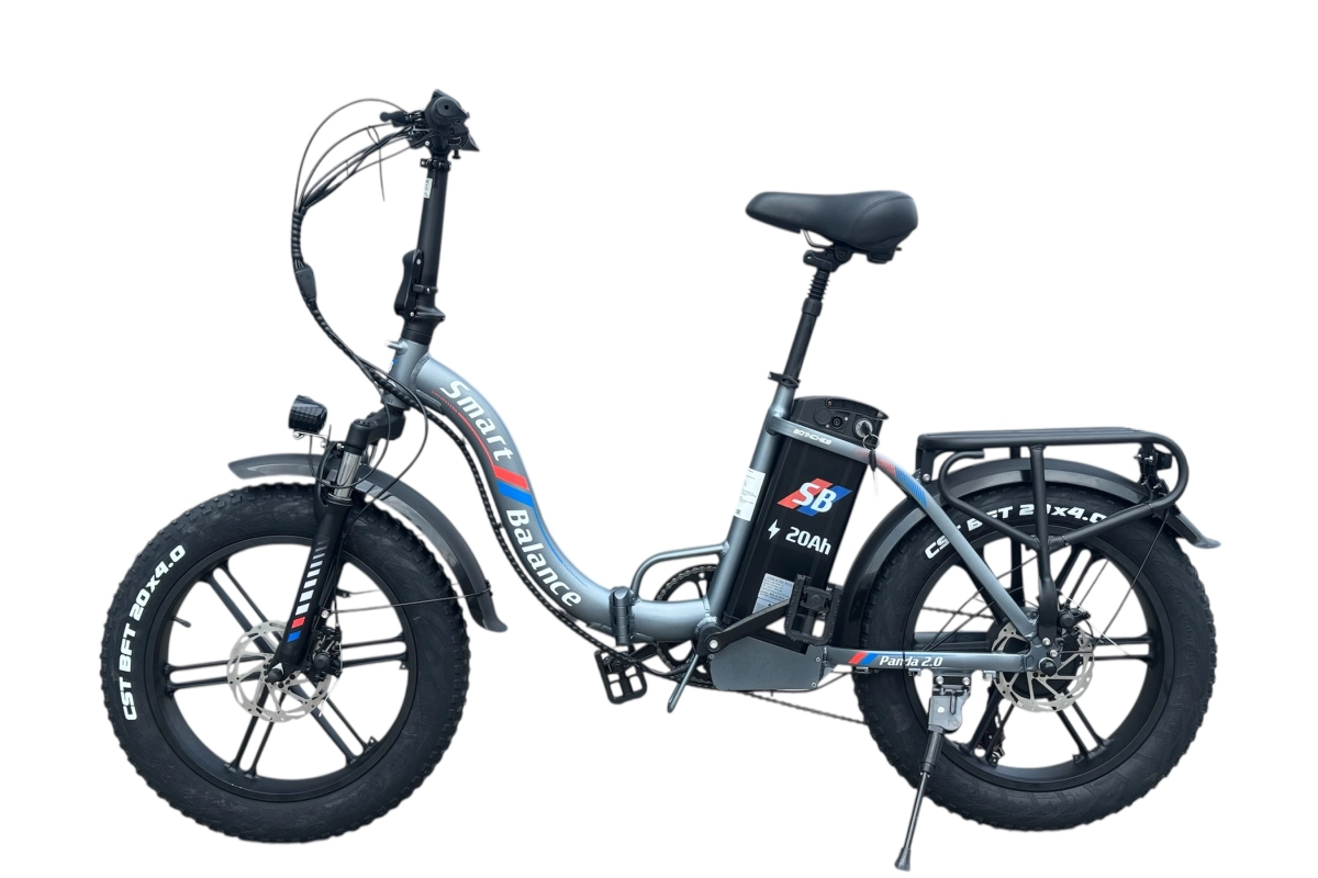Электрический велосипед SmartBalance Panda 2.0 серый (2025) 