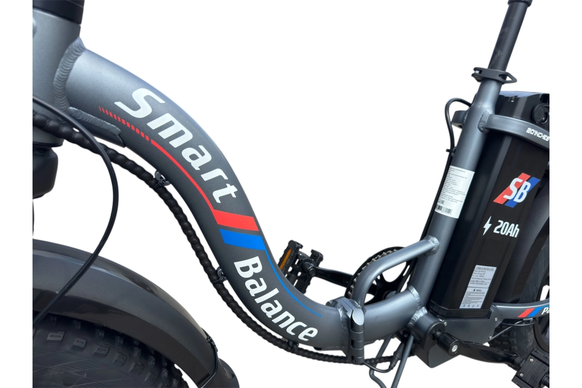 Электрический велосипед SmartBalance Panda 2.0 серый (2025) 