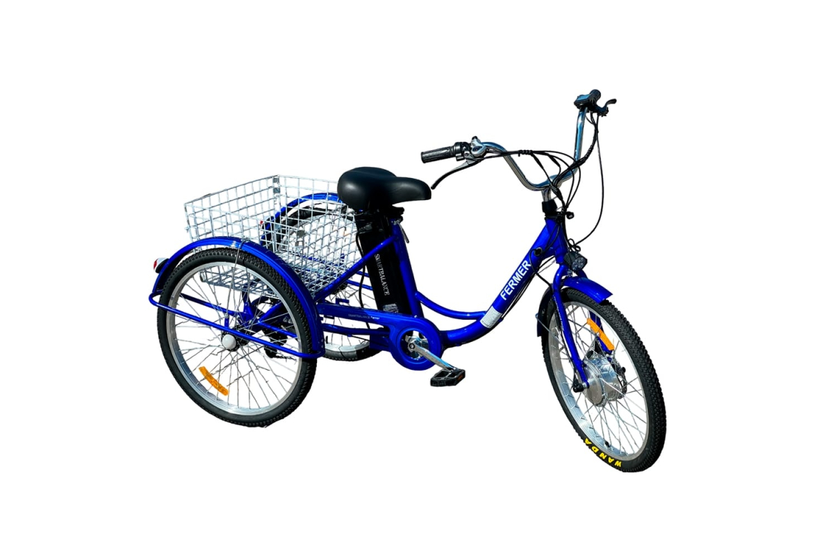 Трехколесный электровелосипед SmartBalance Fermer Синий (2024)