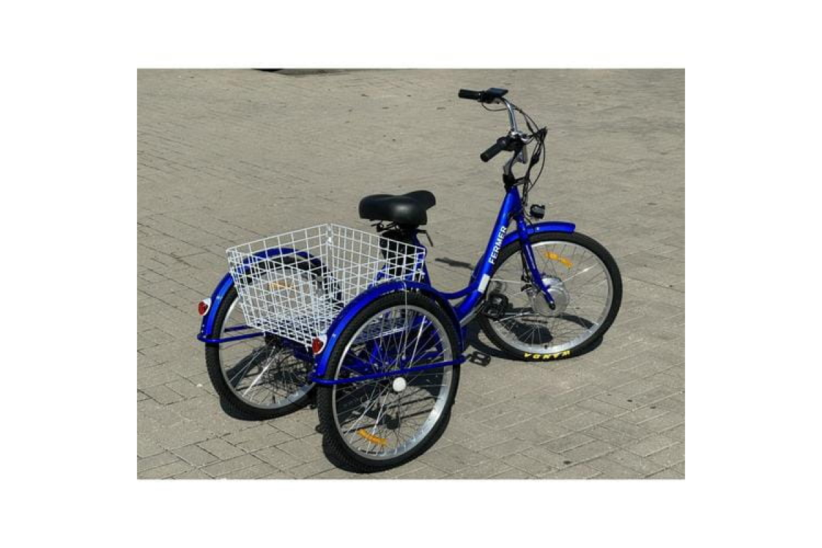 Трехколесный электровелосипед SmartBalance Fermer Синий (2024)