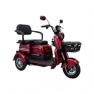 Электрический трицикл BegiMot Trio Classic красный Электрический трицикл BegiMot Trio Classic красный