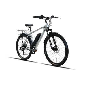 Электровелосипед Ritma MORGAN309 27.5 серебристый глянец 2025