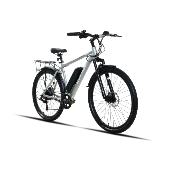 Электровелосипед Ritma MORGAN309 27.5 серебристый глянец 2025