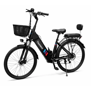 Электровелосипед Tsunami Volteco чёрный