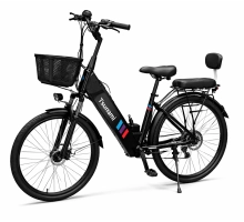Электровелосипед Tsunami Volteco чёрный