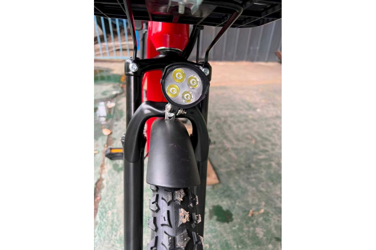 Электровелосипед Tsunami Volteco красный