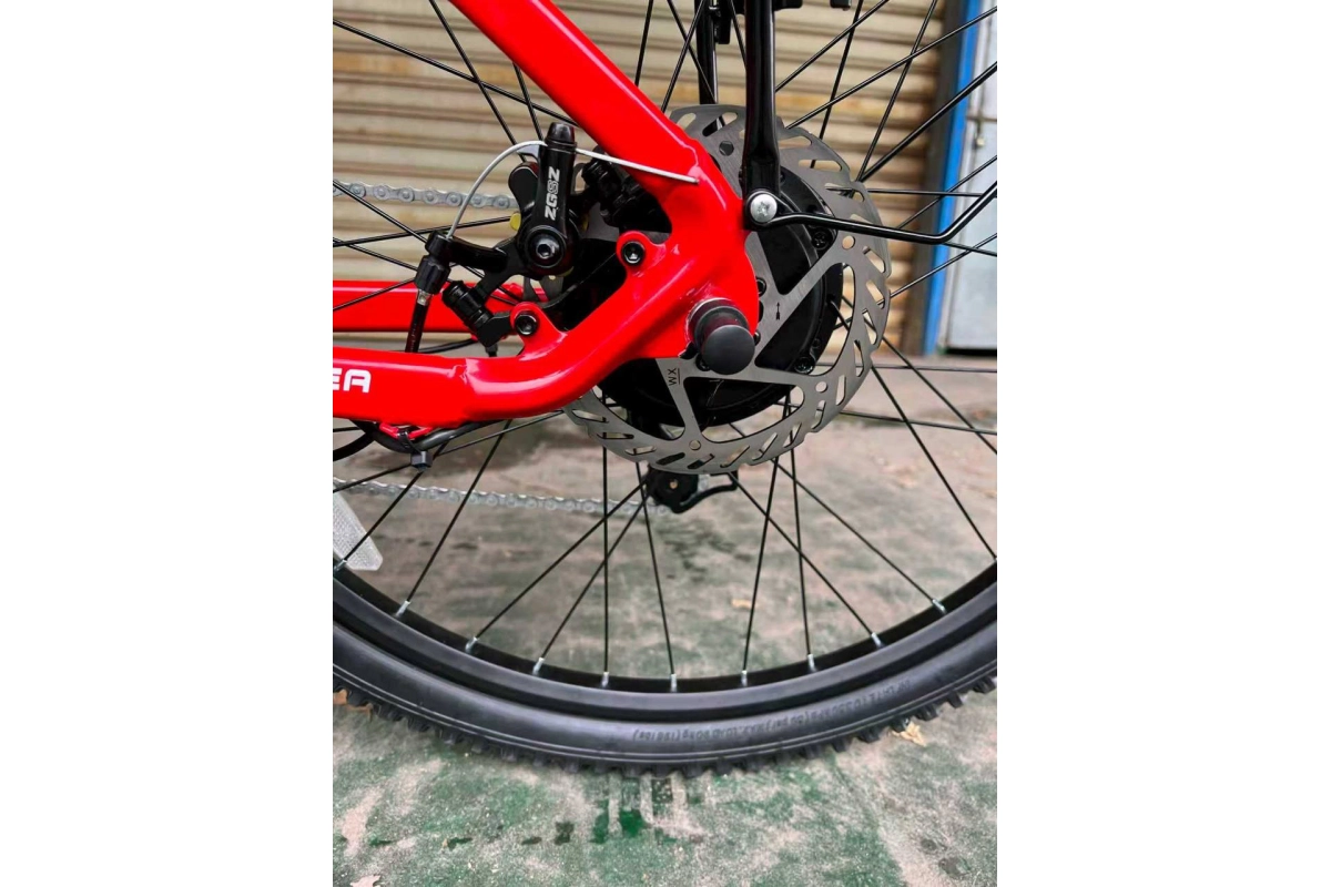 Электровелосипед Tsunami Volteco красный