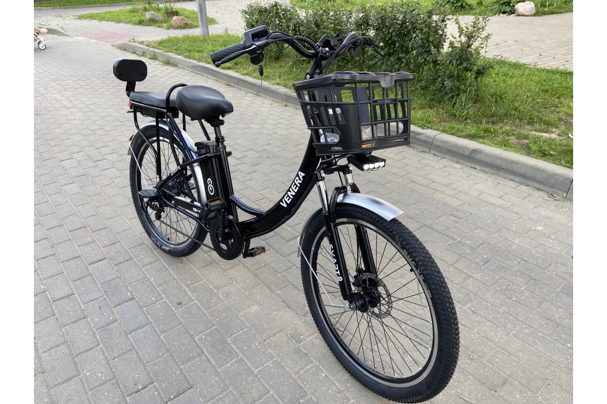Электровелосипед Smart8 Venera чёрный