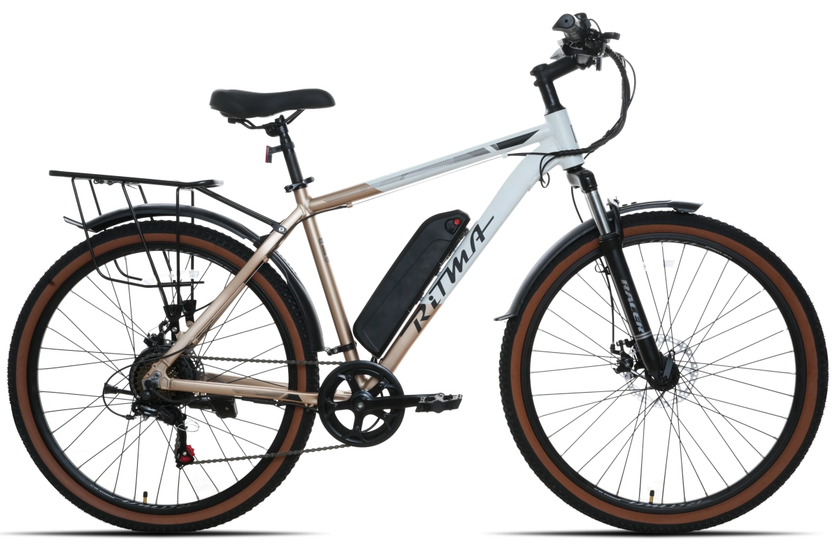 Электровелосипед Ritma MORGAN309 27.5 белый бежевый матовый 2025