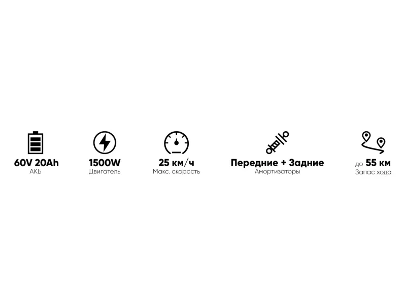 Электроскутер AVM Zoomer