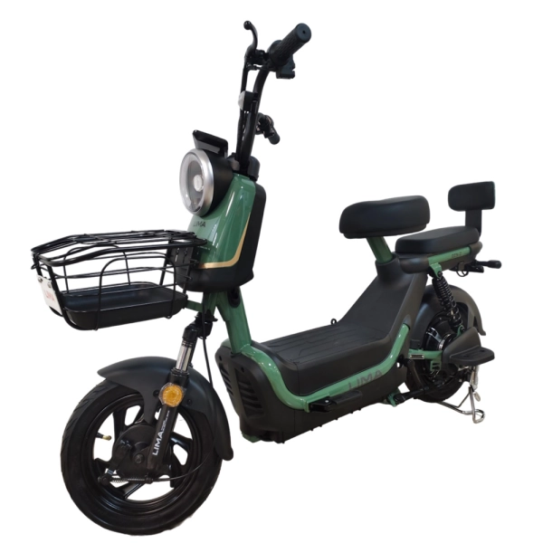 Электроскутер LIMA START зелёный