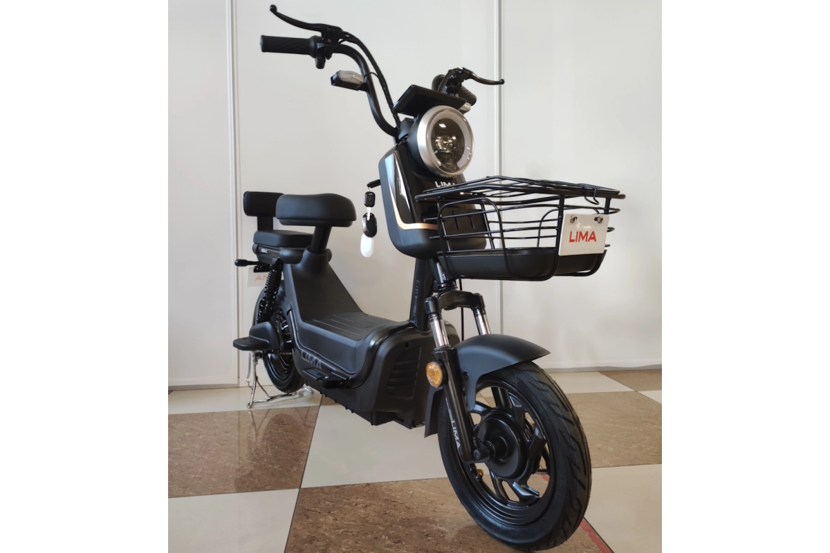 Электроскутер LIMA START чёрный
