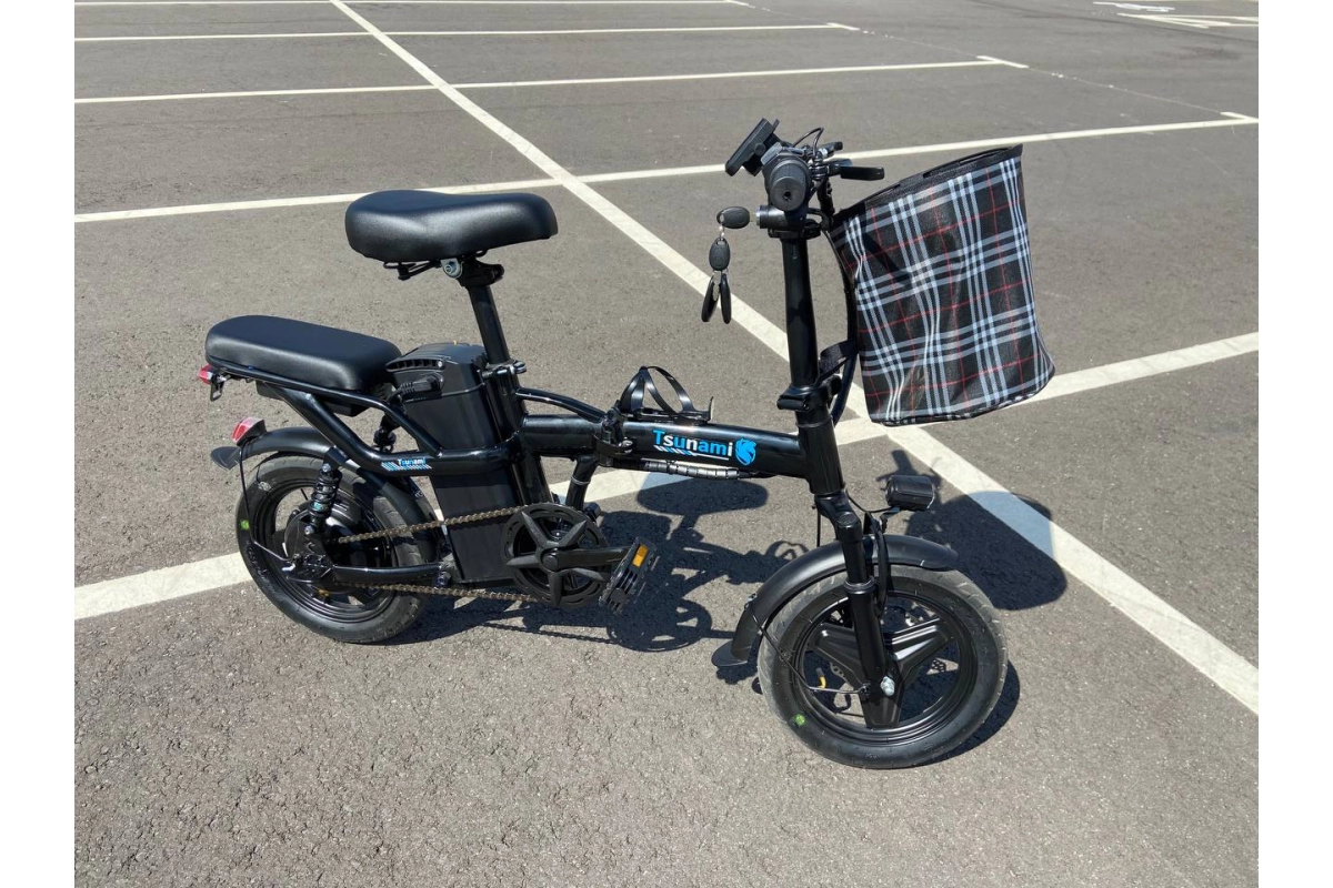 Электровелосипед складной Tsunami City