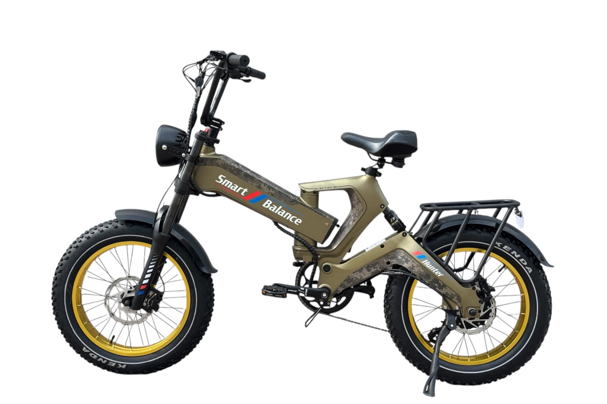 Электрический велосипед SmartBalance Hunter золотистый (2025)