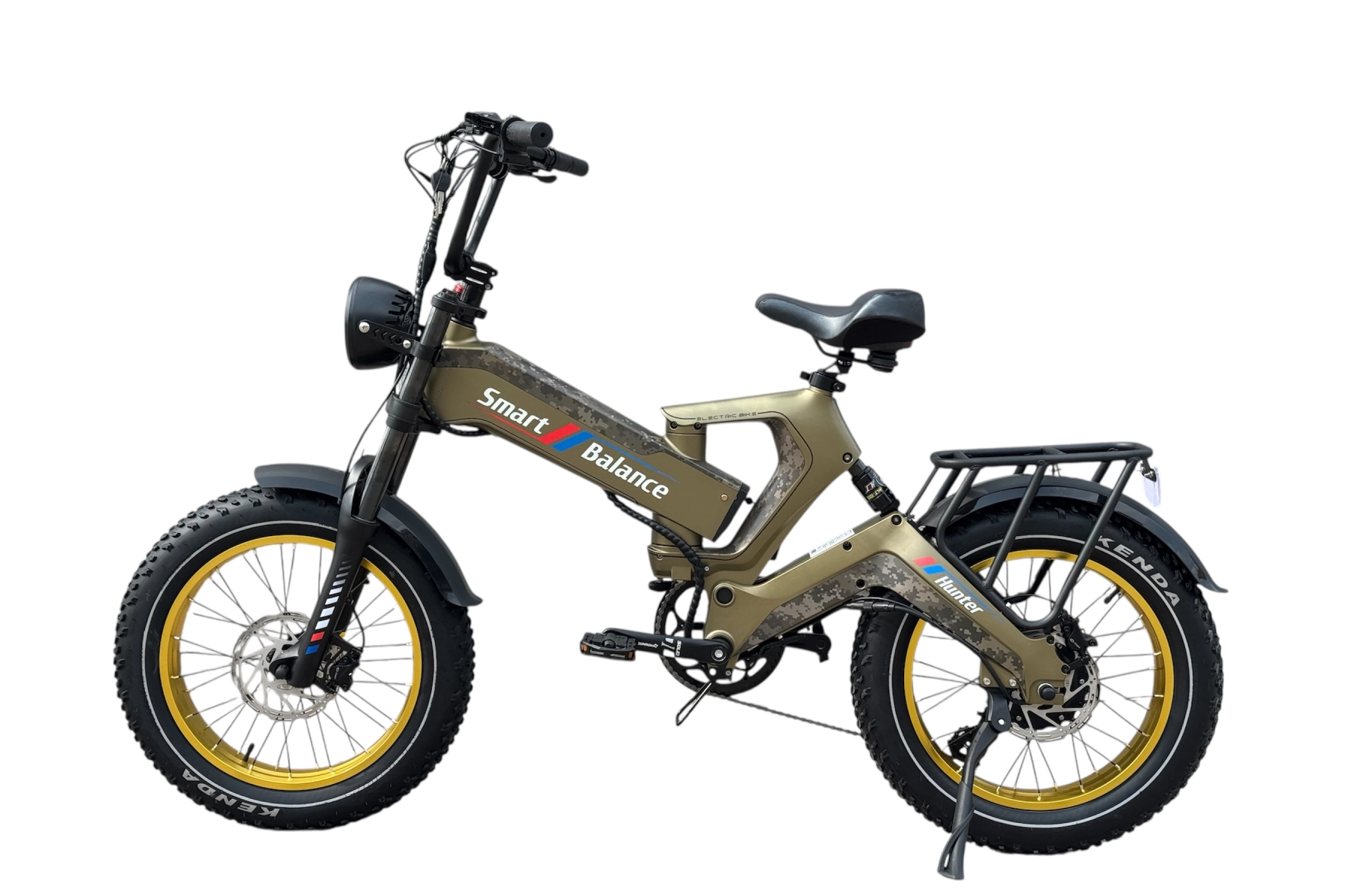 Электрический велосипед SmartBalance Hunter золотистый (2025)