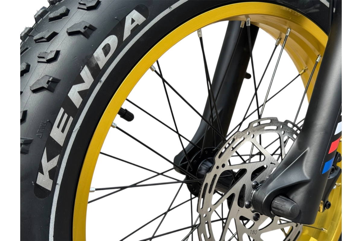 Электрический велосипед SmartBalance Hunter золотистый (2025)