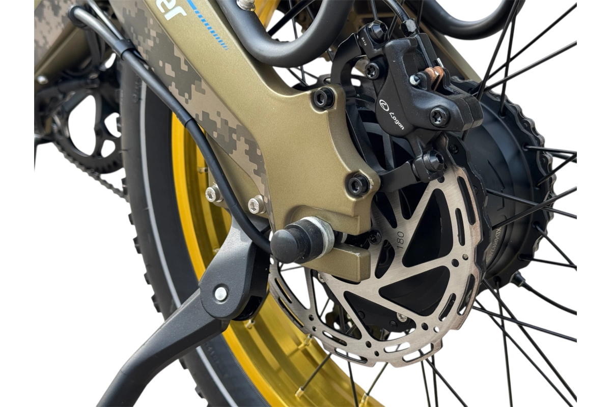 Электрический велосипед SmartBalance Hunter золотистый (2025)