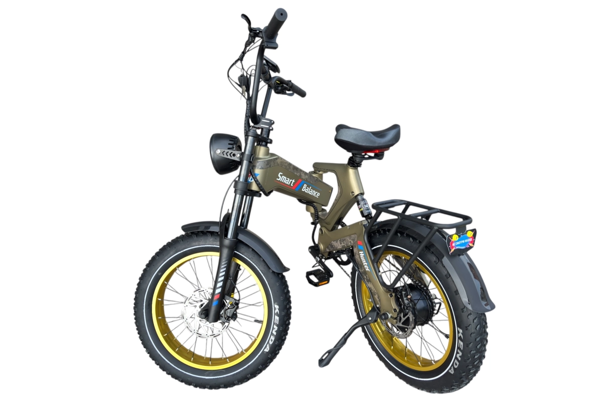 Электрический велосипед SmartBalance Hunter золотистый (2025)