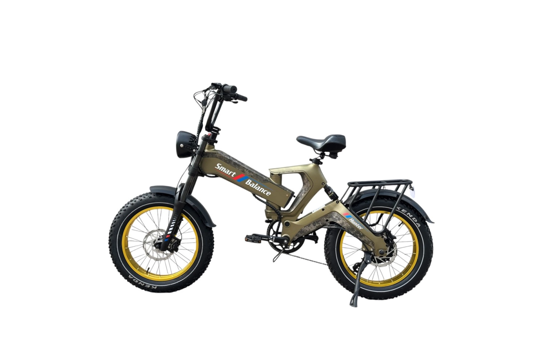 Электрический велосипед SmartBalance Hunter золотистый (2025)