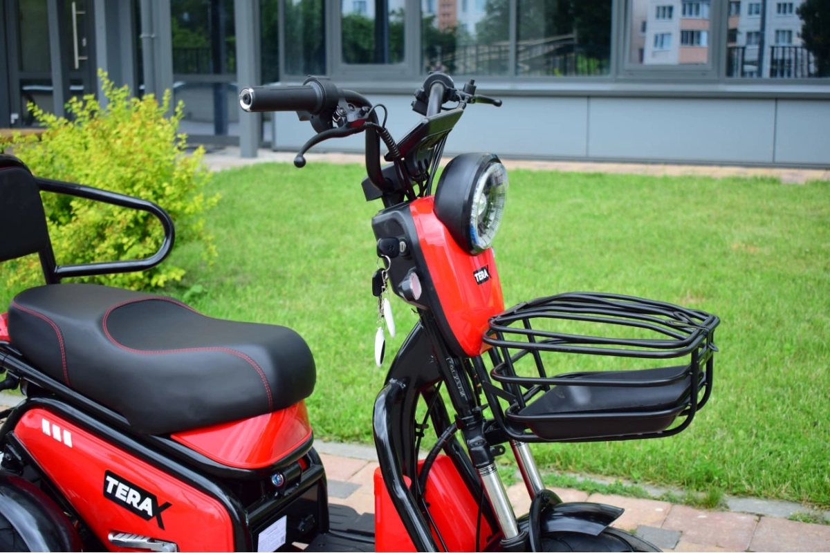 Электротрицикл Terax BIGGI красный