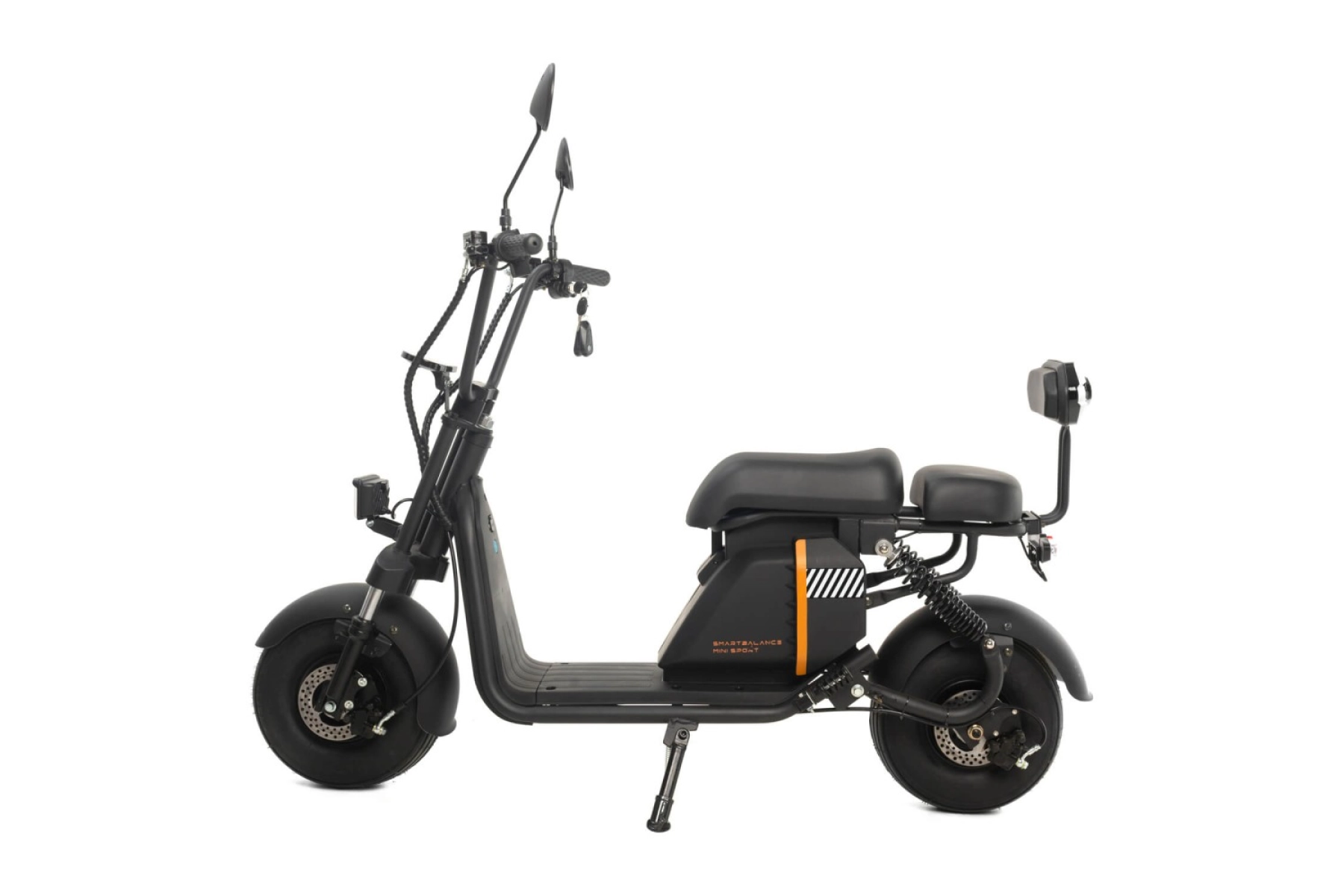 Электроскутер SmartBalance Mini Sport чёрный (2024)