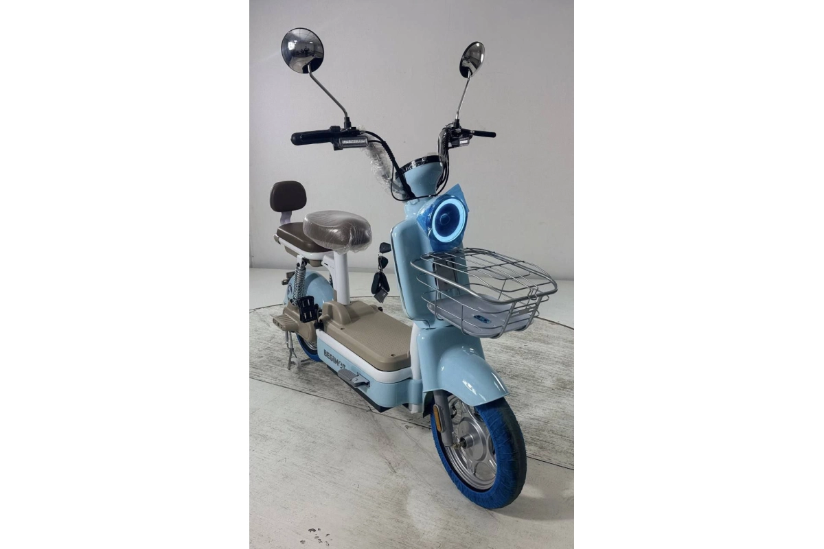 Электровелосипед BegiMot S PRO голубой