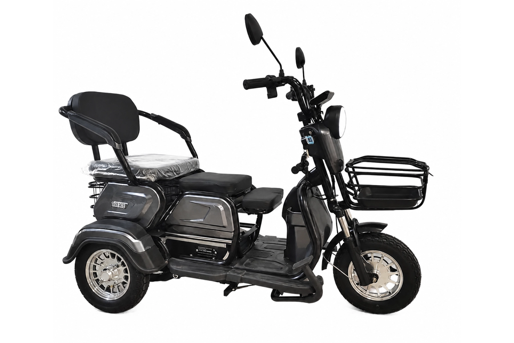 Электротрицикл SMD TRIKE серый