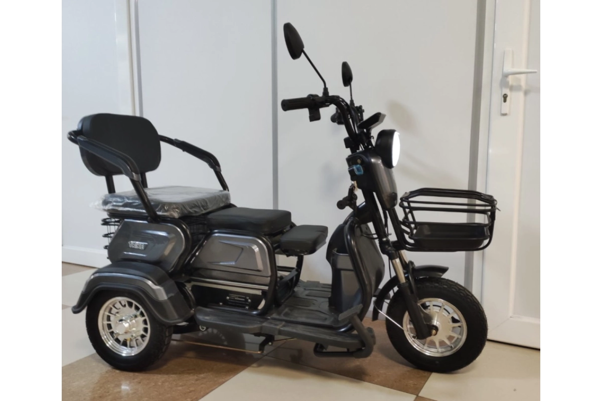 Электротрицикл SMD TRIKE серый