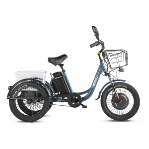 Трёхколёсный электровелосипед Eltreco Porter Fat 500 UP