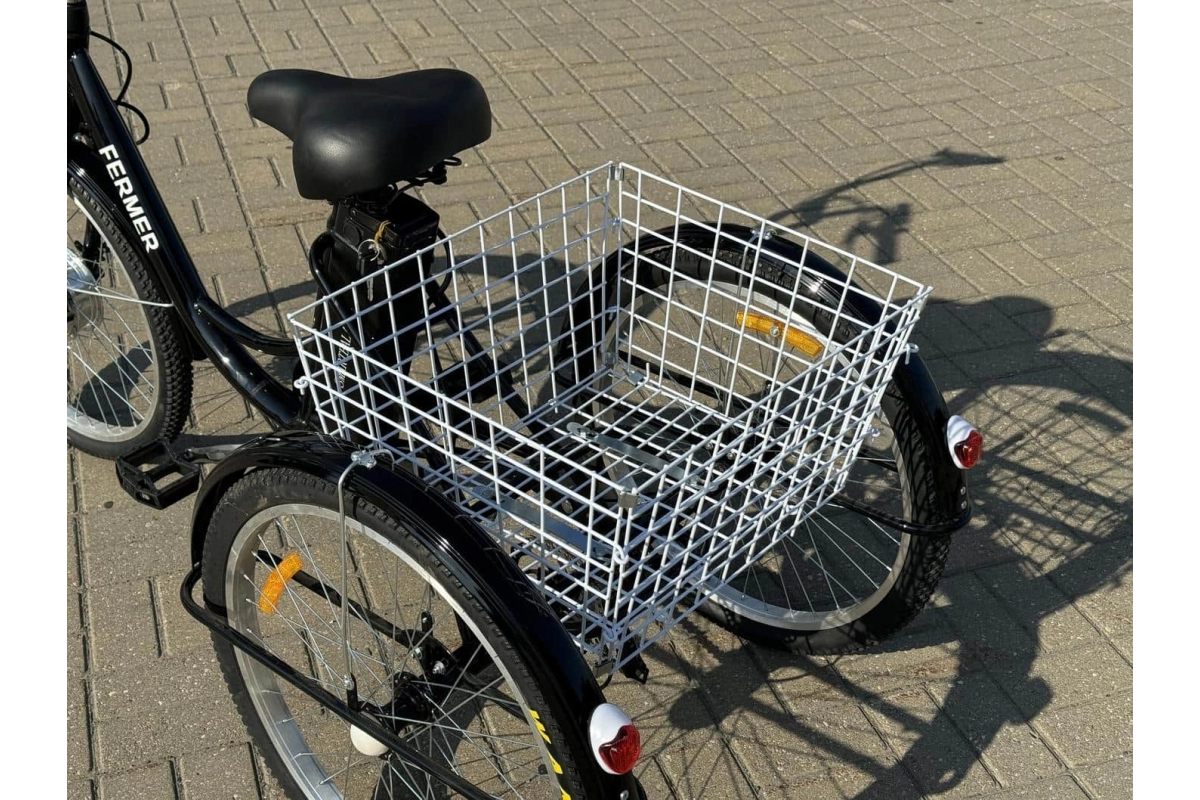 Трёхколёсный электровелосипед SmartBalance Fermer чёрный (2024)