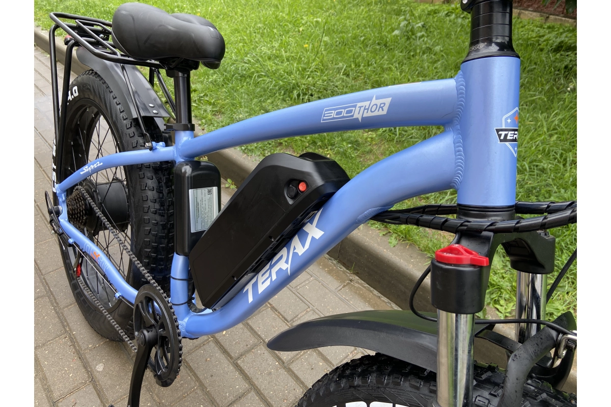 Электровелосипед Terax NEMAN XD01 синий