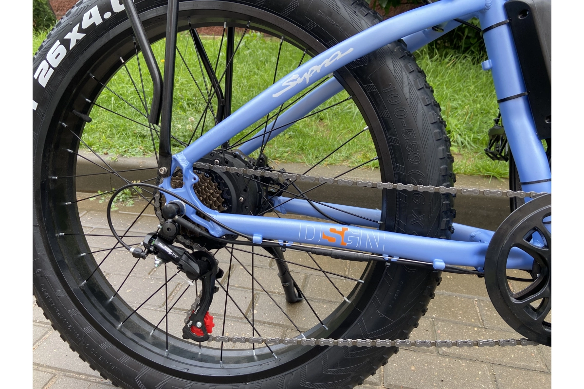 Электровелосипед Terax NEMAN XD01 синий