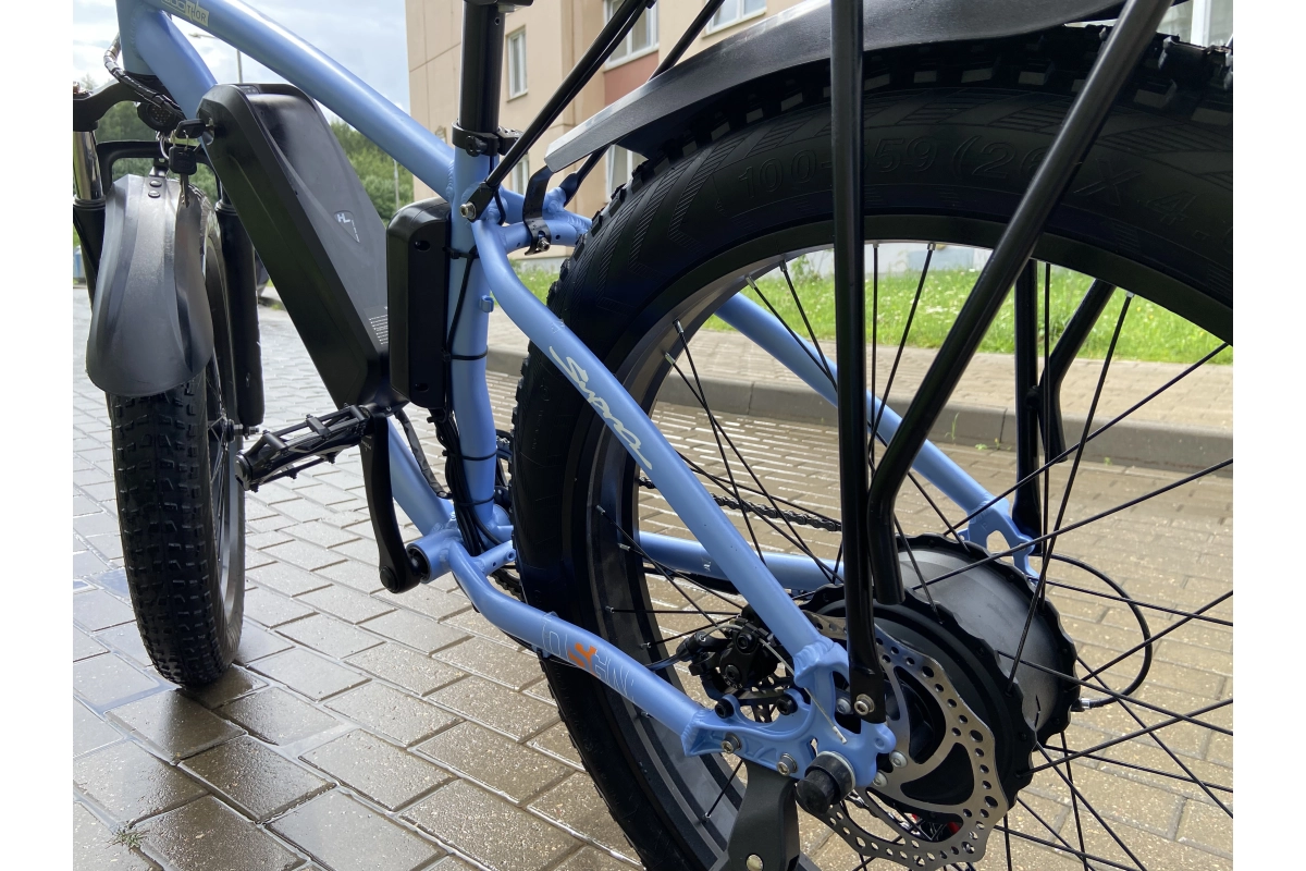 Электровелосипед Terax NEMAN XD01 синий