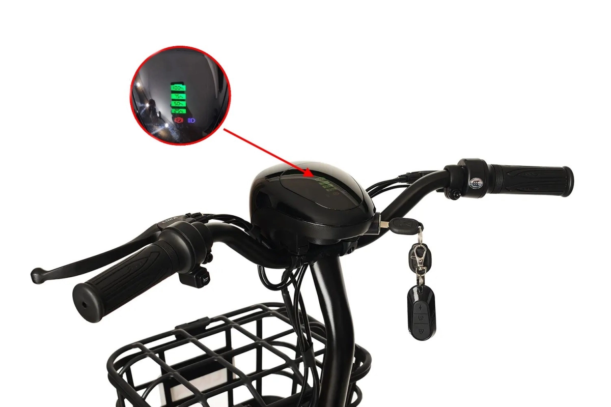 Электроскутер LIMA LUCKY PRO красный