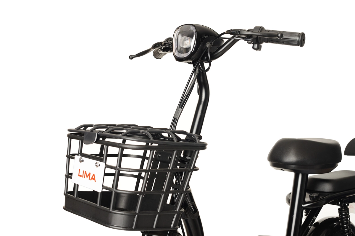 Электроскутер LIMA LUCKY PRO чёрный