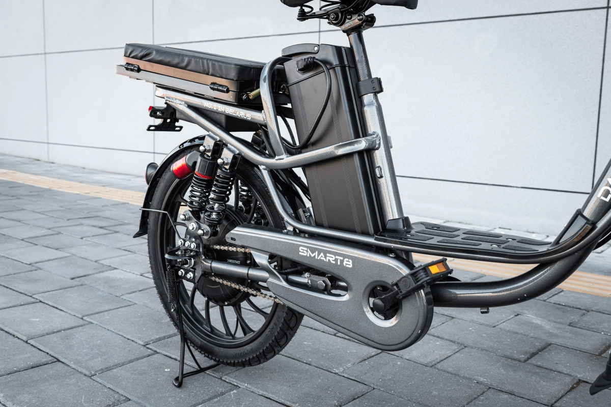 Электровелосипед Smart8 Dacha Lux серый