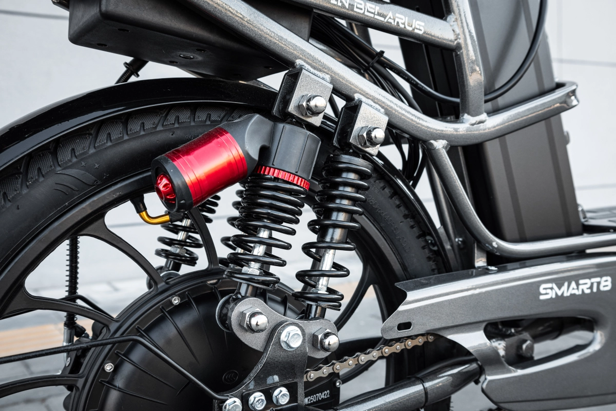 Электровелосипед Smart8 Dacha Lux серый