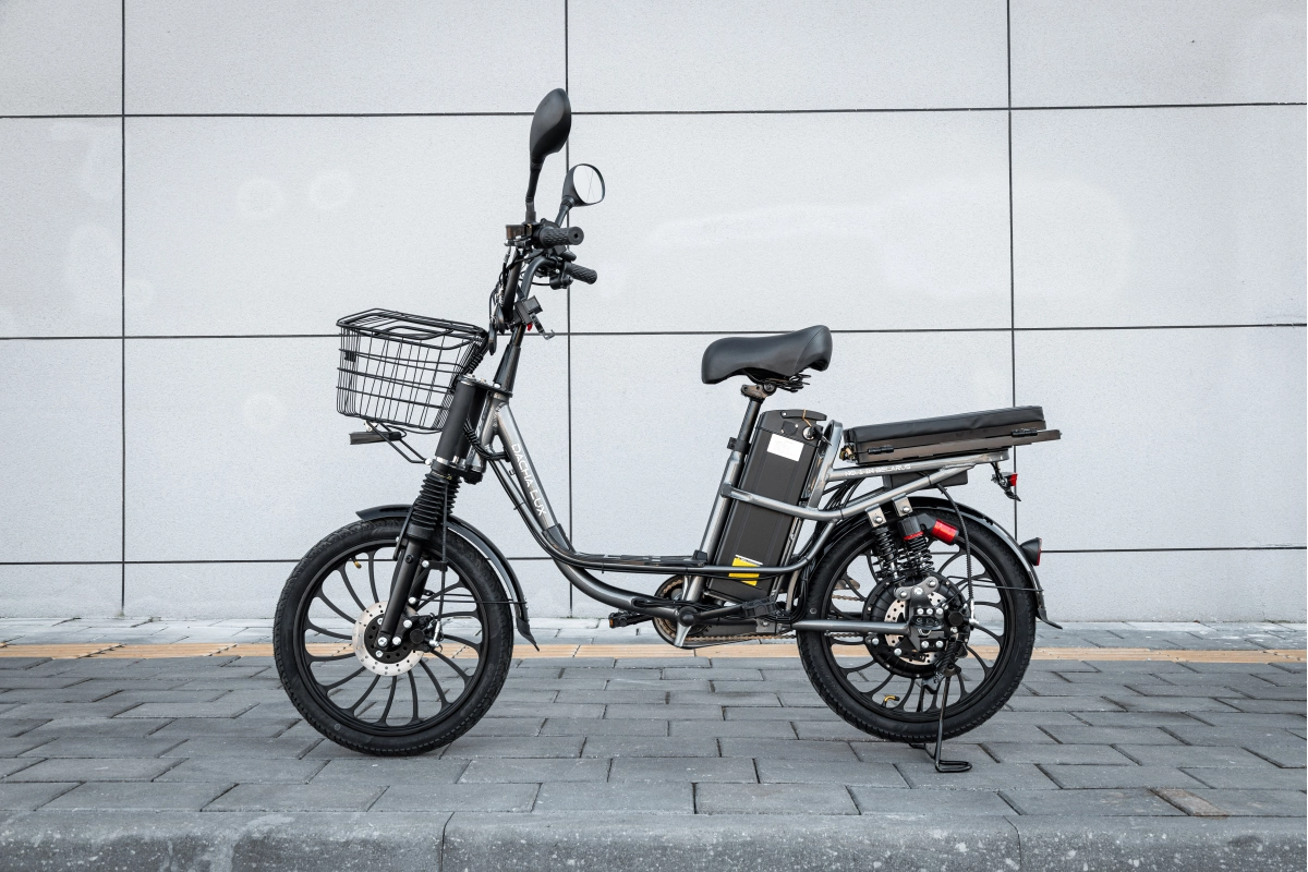 Электровелосипед Smart8 Dacha Lux серый