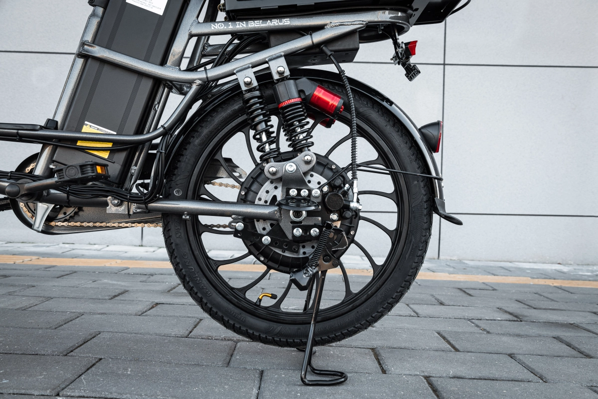 Электровелосипед Smart8 Dacha Lux серый